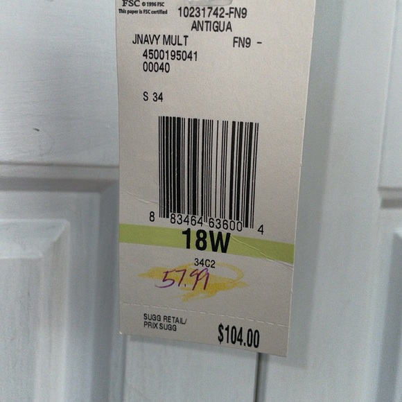 Evan-Picone Woman Green Blazer-18W - Picture 6 of 9